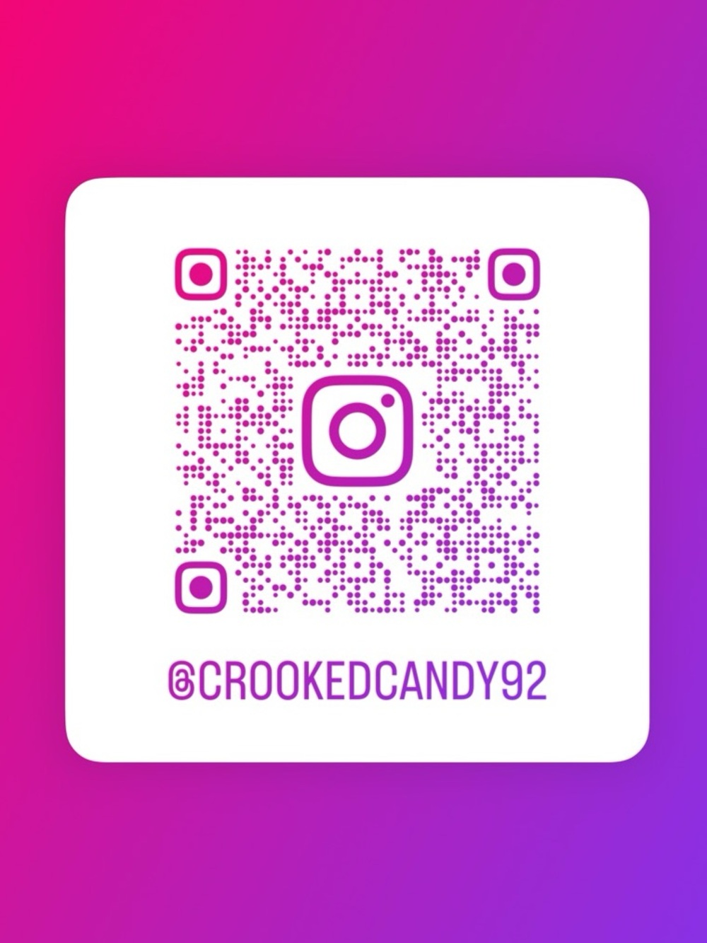 IG @crookedcandy92 Follow me